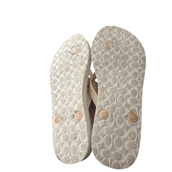 Coach Abbigail flip-flops 5B M - Picture 5 of 5